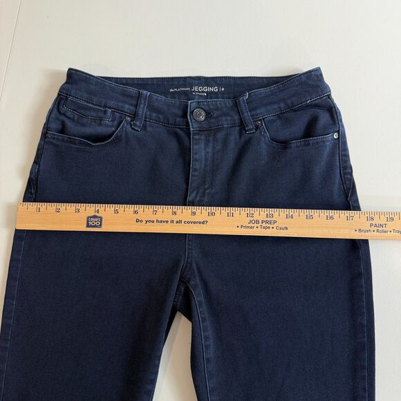 Chico's Women's The Platinum Jegging Jeans Dark Blue Size 4 (Chico's 0) - Picture 7 of 11